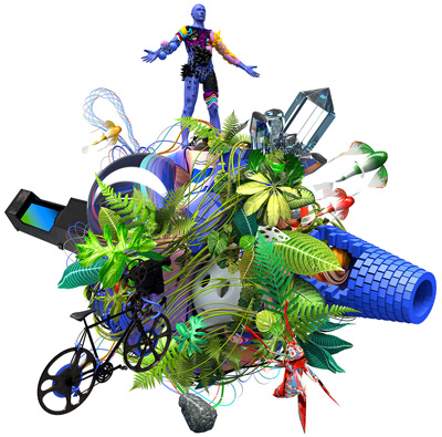 Проект «Огненный торнадо» для фестиваля «Политех»